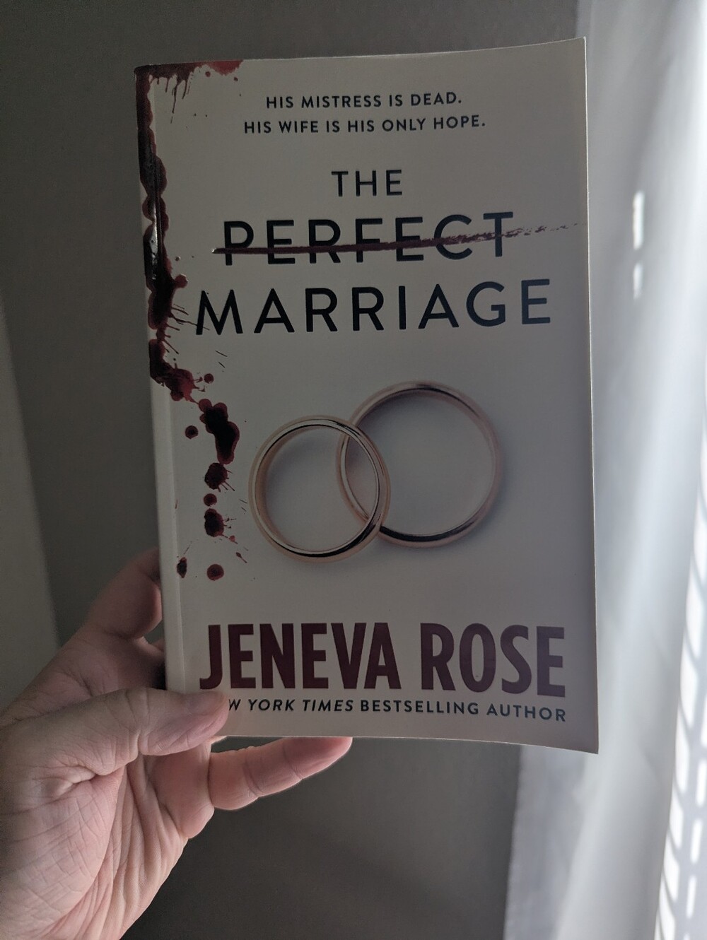 The Perfect Marriage By Jeneva Rose, Paperback